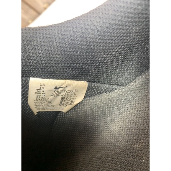 Nike Air Force 1/1 Black Multi-Color Hook And Loop Mens Shoe Size 10 - Picture 9 of 9